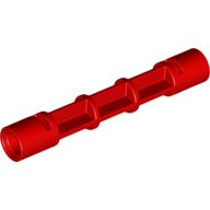 Lego Support 1 x 1 x 5 1/3 Spiral Staircase Axle / Red