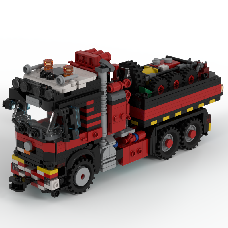 Lego 6x4 Mercedes-Benz Actros Ballast Tractor Ver. 2 - MST