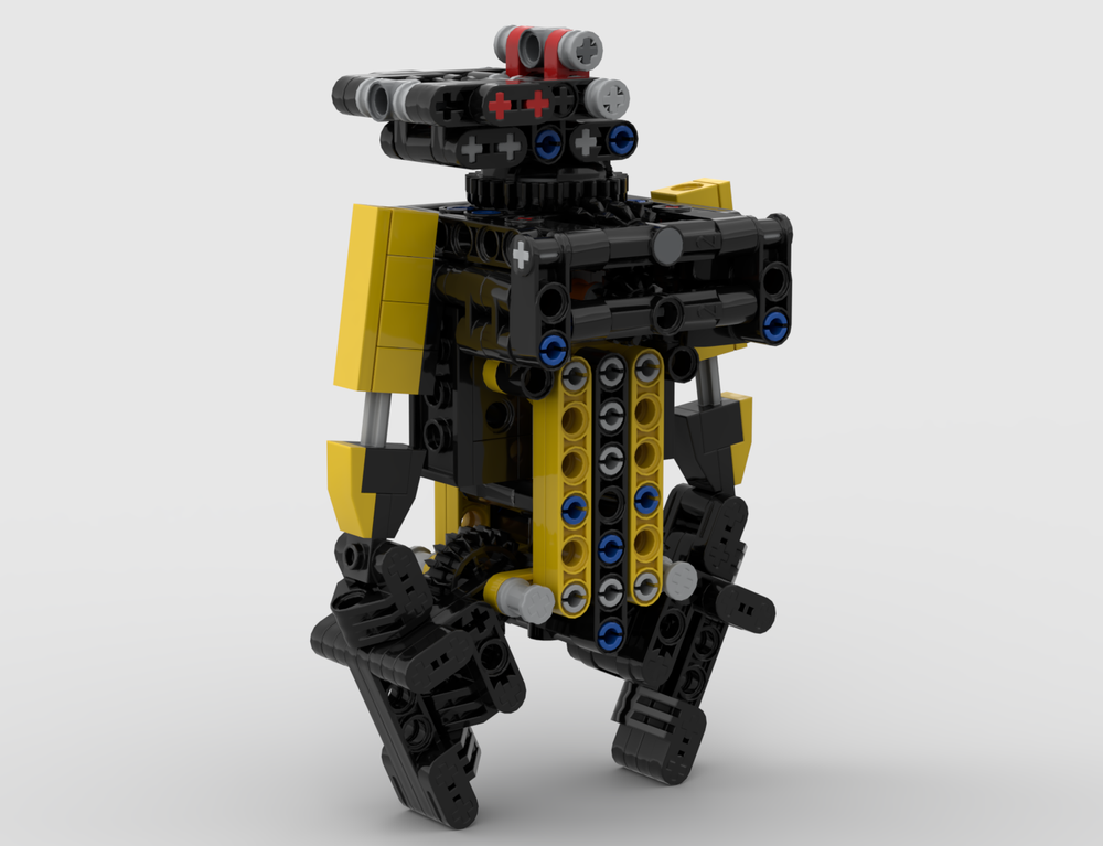 Lego Demolition Scrap Shear Toolhead for MOC-201330