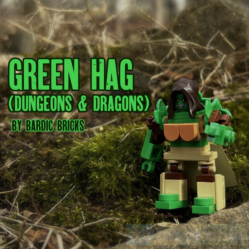 Lego Green Hag - Dungeons and Dragons