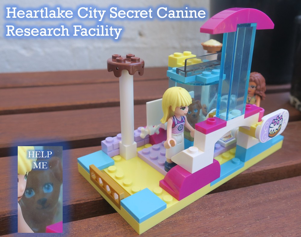 Lego Heartlake City Secret Canine Research Facility