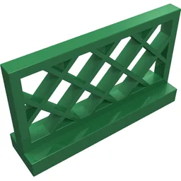 Fence Lattice 1 x 4 x 2 / Green