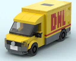 DHL Transporter Post Car