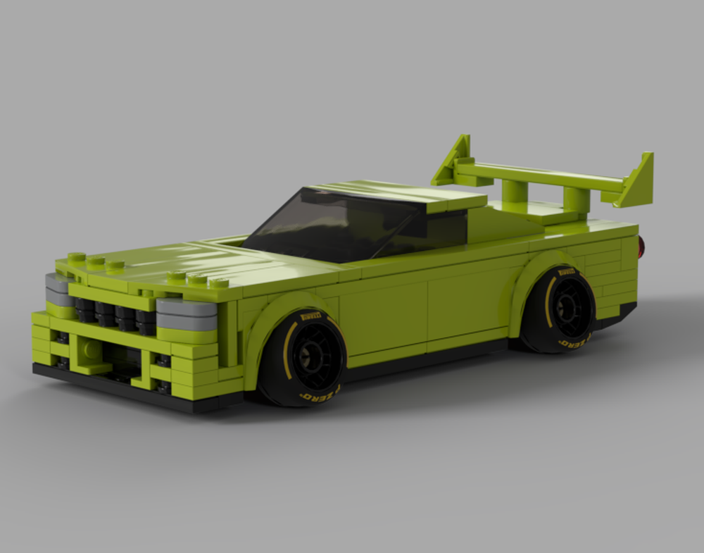 Lego Stanced, Twin-Turbo, Nissan Skyline R34