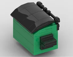 Green Dumpster