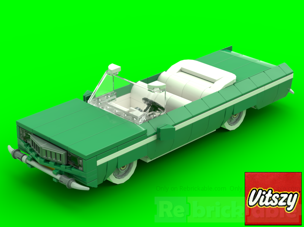 Lego Oldschool Cadillac lowrider