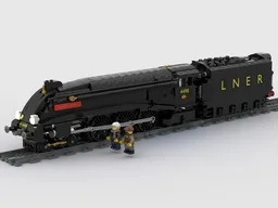 LNER A4 Wartime Black Livery