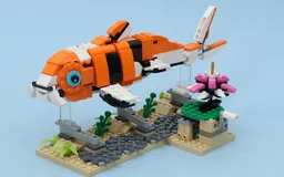 Swimming Koi Fish Base