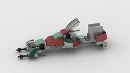 75344 - Boba Fett Microfighter Alt Build - Speeder