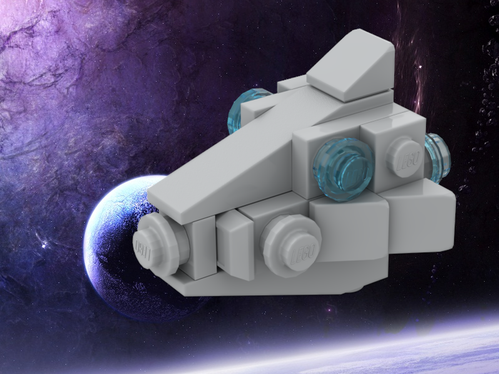 Lego 75307-day17 - SWAC-17 "FishHead" Super Interceptor