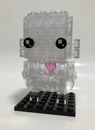 Transparent brickheadz