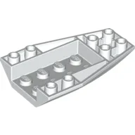 Brick Wedged, Curved Inverted 6 x 4 / White