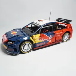 Citroen C4 WRC 2008 Red Bull Edition 1:8 Scale Sebastien Loeb