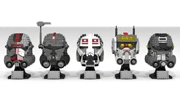 The Bad Batch helmets