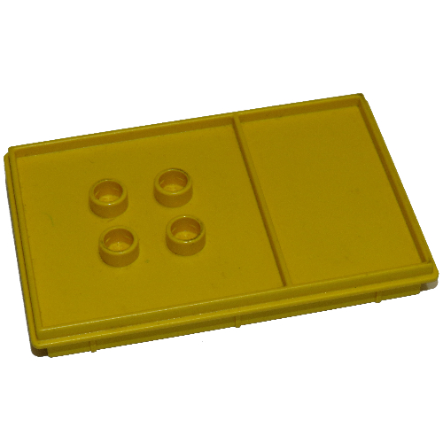Lego Duplo Carriage Roof / Trans-Dark Pink