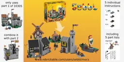 10305: Medieval Village - Castle World Part 2