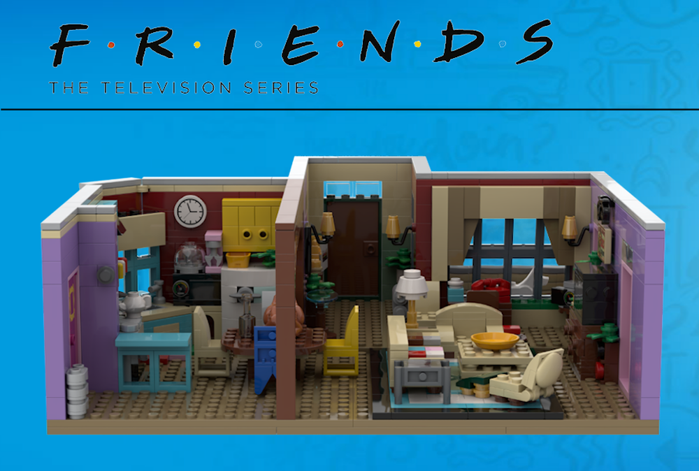 Lego Friends ~ The Television Series - Monica's Apartment