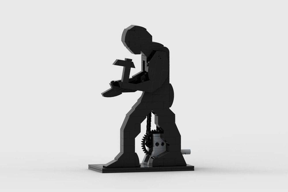 Lego Hammering Man