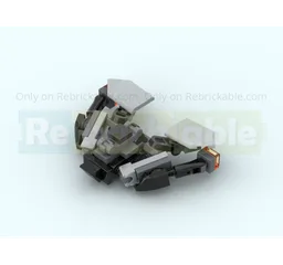 Mini spacecraft Transformer