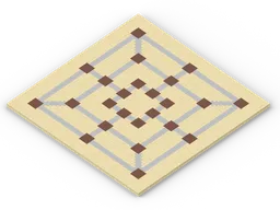 12 Men's Morris - Board (Sesotho)