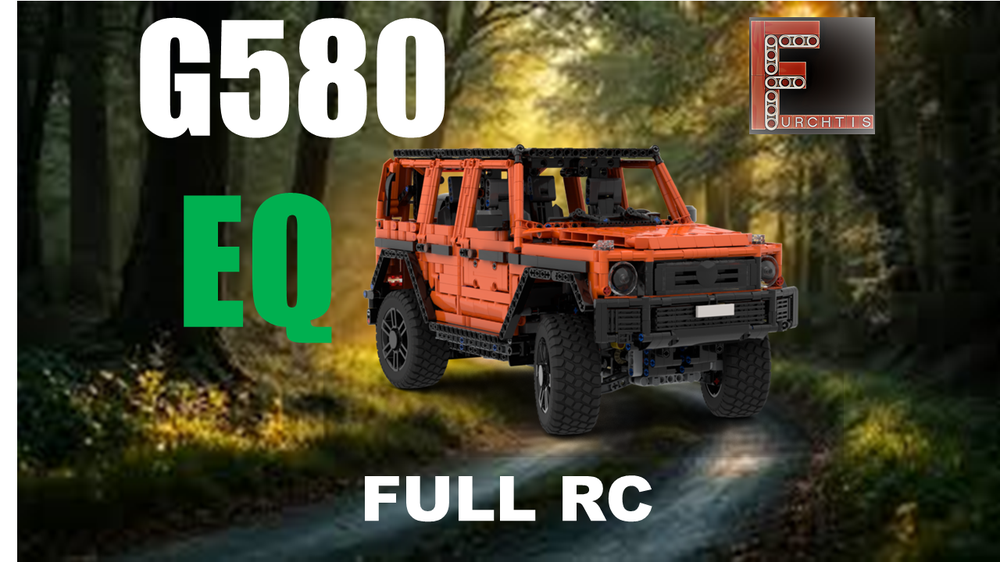 Lego Mercedes G580 EQ Full RC (MOD 42177)