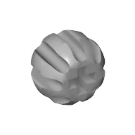 Technic Ball with 8 Grooves / Light Bluish Gray