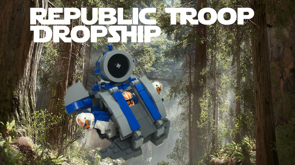 Lego Republic Troop Dropship