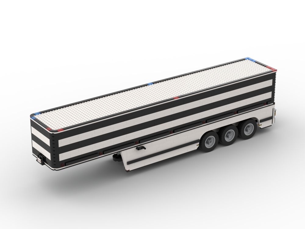 Lego Semi-trailer for Giant Police Truck (5571)