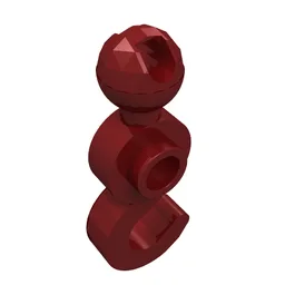 Hook with Towball / Dark Red
