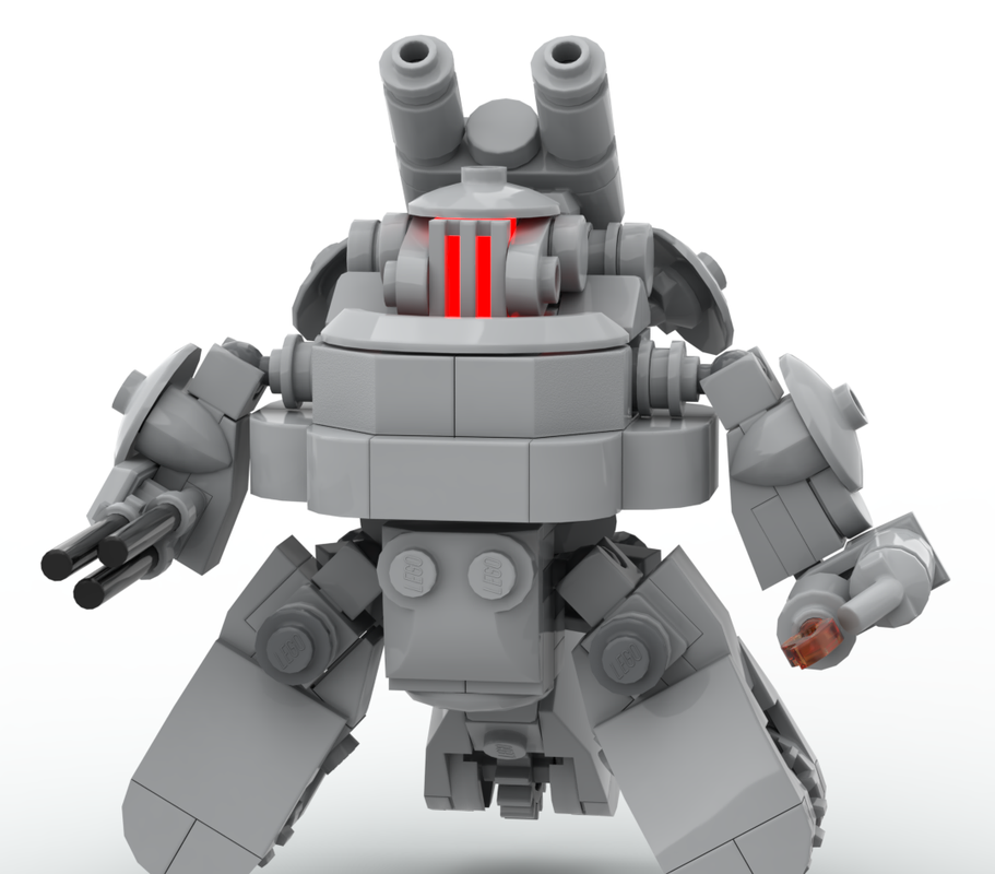 Lego Fallout 4/76 Sentry Bot