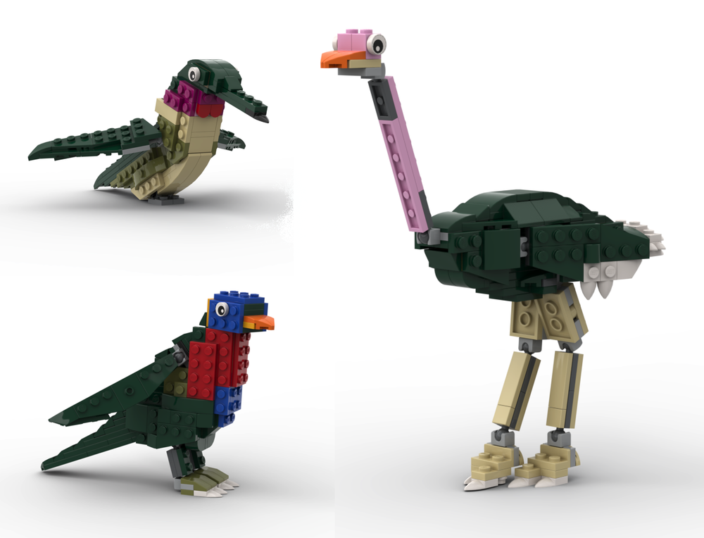 Lego 31121 bird bundle