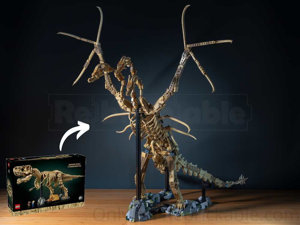 Lego King Ghidorah Fossil (76968 Alternate Build)