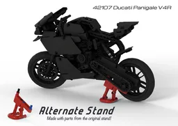 Alternate Stand for 42107 Ducati Panigale V4R