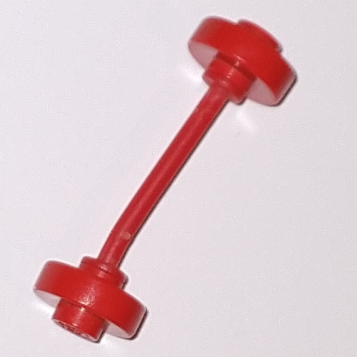 Lego Belville / Fabuland Wheels with Red Axle / Red