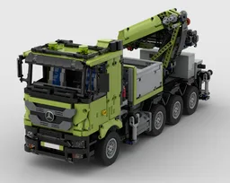 Mercedes Benz FASSI F1650 Truck Crane 2.0