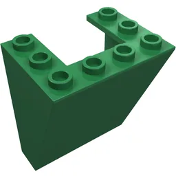 Windscreen 3 x 4 x 4 Inverted / Green