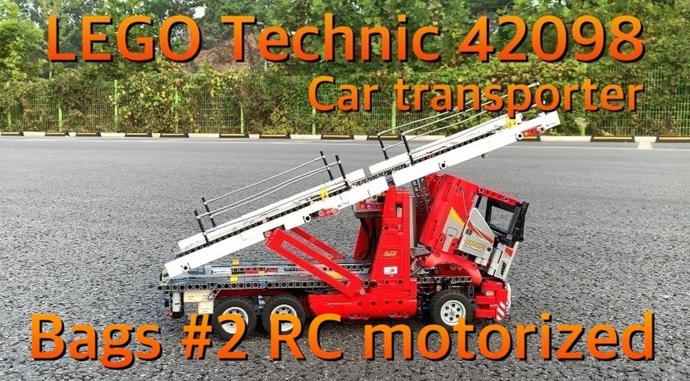 LEGO Technic 42098 car transporter bags #2 Car transporter RC motorized