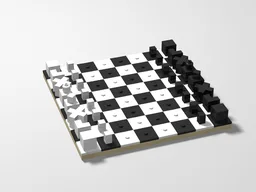 Bauhaus chess set