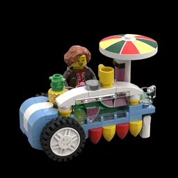 Tropicana juice cart