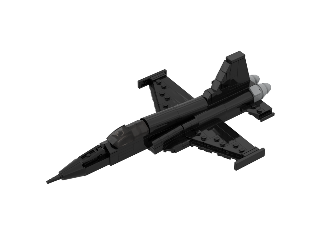 Lego F-5E Tigershark (Mig-28) - Microfig Scale