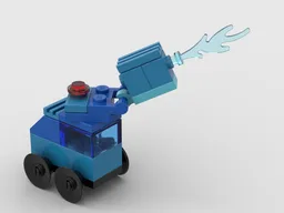 Mini Fire Truck With Water Cannon