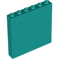 Panel 1 x 6 x 5 / Dark Turquoise