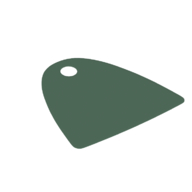 Lego Neckwear Cape, Straight Bottom, One Top Hole [Spongy Stretchable Fabric] / Sand Green