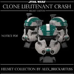 helmet clone Lieutenant Crash