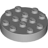Lego Turntable 4 x 4 Top, Locking / Light Bluish Gray
