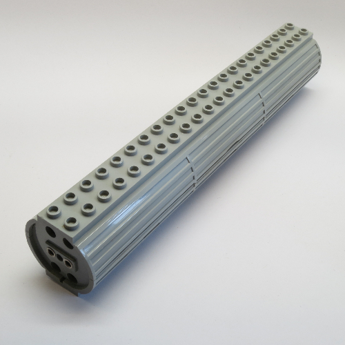 Lego Battery Box, 4.5V, 4 x 22, 3 x C-Cell without Switch [Complete Assembly] / Light Gray