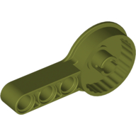 Lego Technic Rotation Joint Disk with Pin and 3L Beam Thick / Olive Green