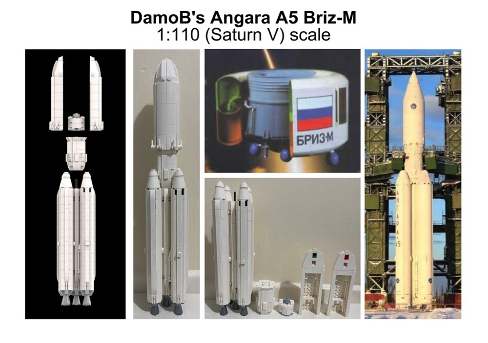 Lego DamoB's Angara A5 Briz-M