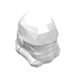 Helmet Stormtrooper [Plain] / White