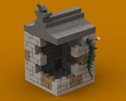 Halloween Tombe / Mausoleum (spotlight hiding place)
